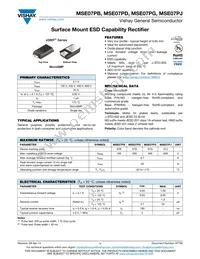 MSE07PJHM3/89A Datasheet Cover