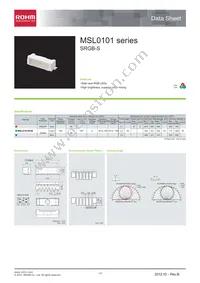 MSL0101RGBW1 Datasheet Cover