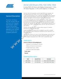 MSL1061AV-R Datasheet Page 2