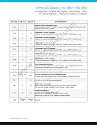 MSL1061AV-R Datasheet Page 9