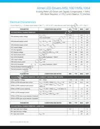 MSL1061AV-R Datasheet Page 11