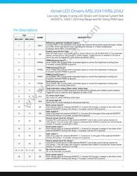 MSL2042GU-R Datasheet Page 5