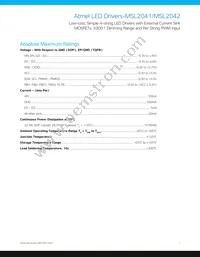 MSL2042GU-R Datasheet Page 7