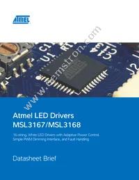 MSL3168GU-R Datasheet Cover