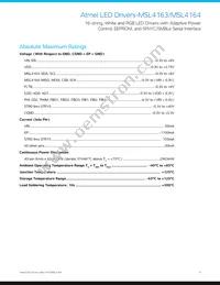 MSL4164BT-R Datasheet Page 9