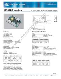 MSM2815 Datasheet Cover