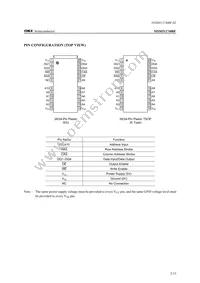 MSM5117400F-60J3-7 Datasheet Page 3