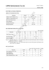 MSM51V17400F-60TDKX Datasheet Page 3