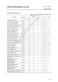 MSM51V17400F-60TDKX Datasheet Page 6