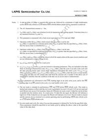 MSM51V17400F-60TDKX Datasheet Page 7