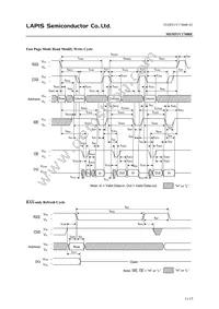 MSM51V17400F-60TDKX Datasheet Page 11