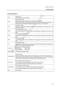 MSM56V16160K8T3K Datasheet Page 3