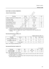 MSM56V16160K8T3K Datasheet Page 4