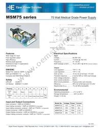 MSM7528 Datasheet Cover