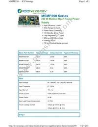 MSMP25048F Datasheet Cover