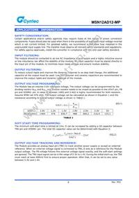 MSN12AD12-MP Datasheet Page 9