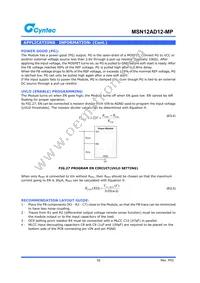 MSN12AD12-MP Datasheet Page 10