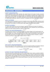 MSN12AD20-MQ Datasheet Page 9