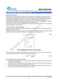 MSN12AD20-MQ Datasheet Page 10