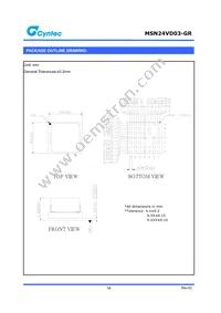 MSN24VD03-GR Datasheet Page 16