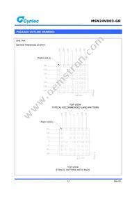 MSN24VD03-GR Datasheet Page 17