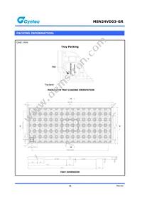 MSN24VD03-GR Datasheet Page 18