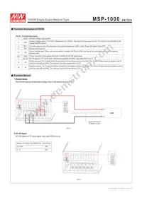 MSP-1000-15 Datasheet Page 4