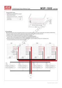 MSP-1000-15 Datasheet Page 5
