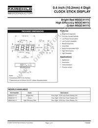 MSQC4911C Datasheet Cover