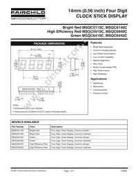 MSQC6940C Datasheet Cover