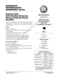 MSRD620CTT4RG Datasheet Cover