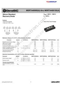 MSRTA40080(A) Datasheet Cover