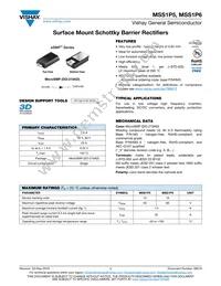 MSS1P6HM3J/89A Datasheet Cover