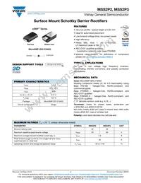 MSS2P3HM3/89A Datasheet Cover