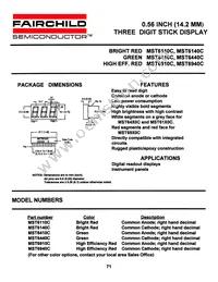 MST6940C Datasheet Cover