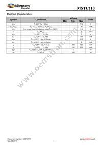 MSTC110-16 Datasheet Page 2