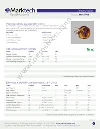 MT03-004 Datasheet Cover