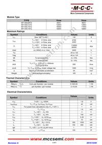 MT130C16T2-BP Datasheet Page 2