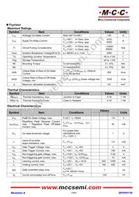 MT130CB16T2-BP Datasheet Page 3