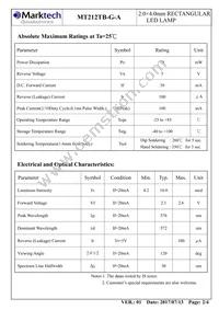 MT212TB-G-A Datasheet Page 3