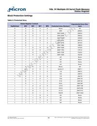 MT25QL01GBBA8E12-0SIT TR Datasheet Page 16