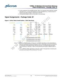 MT25QL128ABA1ESE-MSIT Datasheet Page 13