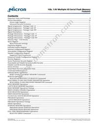 MT25QU01GBBB8ESF-0SIT Datasheet Page 3