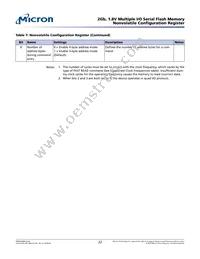 MT25QU02GCBB8E12-0SIT Datasheet Page 22