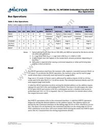 MT28EW01GABA1HPC-1SIT Datasheet Page 14