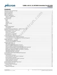 MT28EW128ABA1LPC-1SIT TR Datasheet Page 3