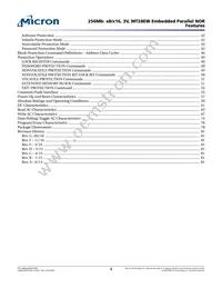 MT28EW256ABA1LPN-0SIT Datasheet Page 4