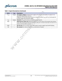 MT28EW256ABA1LPN-0SIT Datasheet Page 13