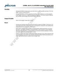 MT28EW256ABA1LPN-0SIT Datasheet Page 16