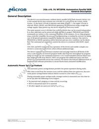 MT28FW02GBBA1LPC-0AAT Datasheet Page 8